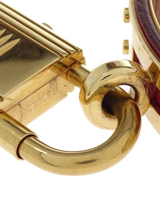 Hermes Kelly Watch Quartz Watch Red ◯Y 178002 main image 15